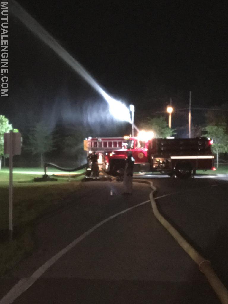 Drafting drill in Bedford Village